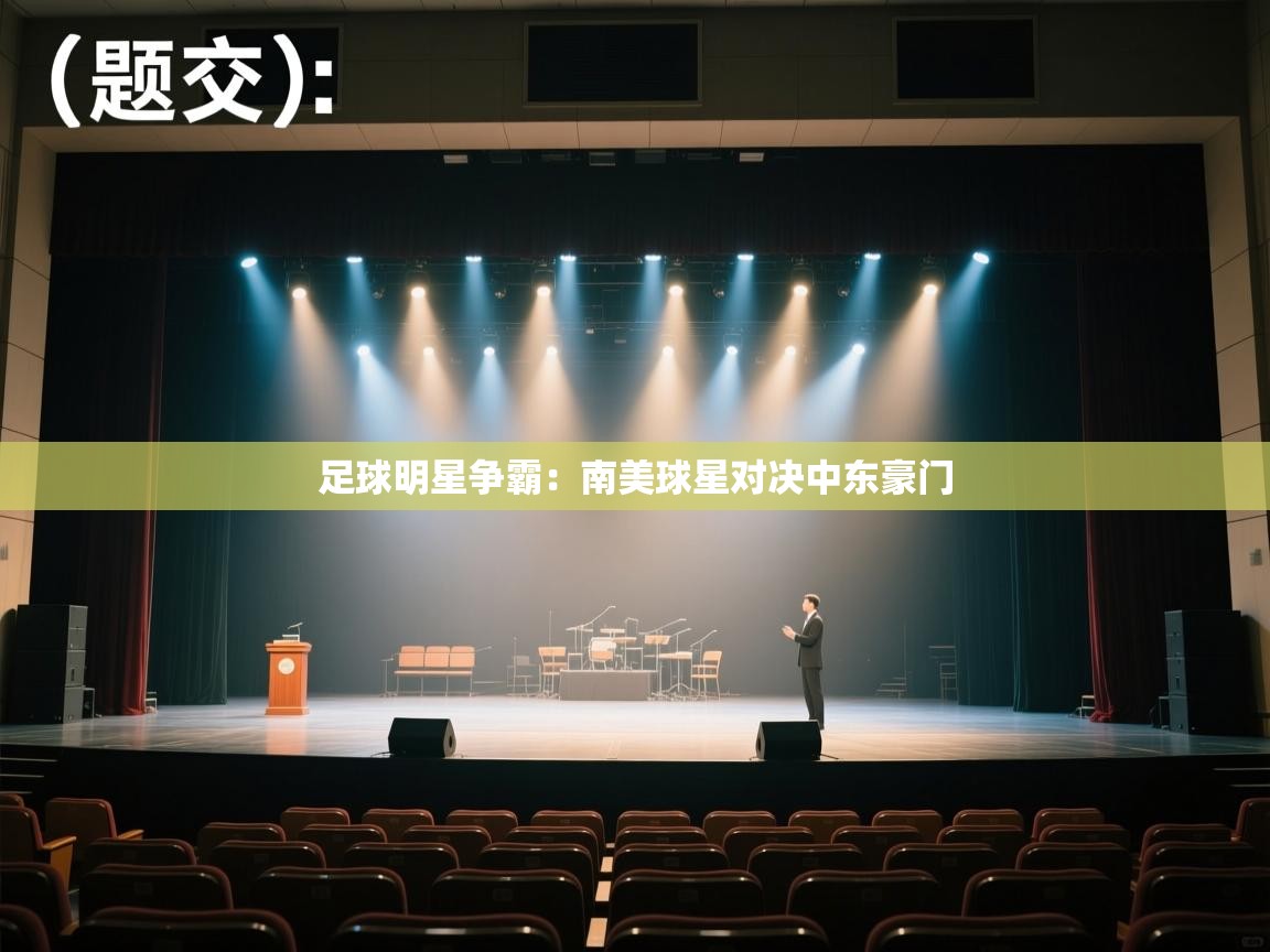 足球明星争霸：南美球星对决中东豪门  第1张