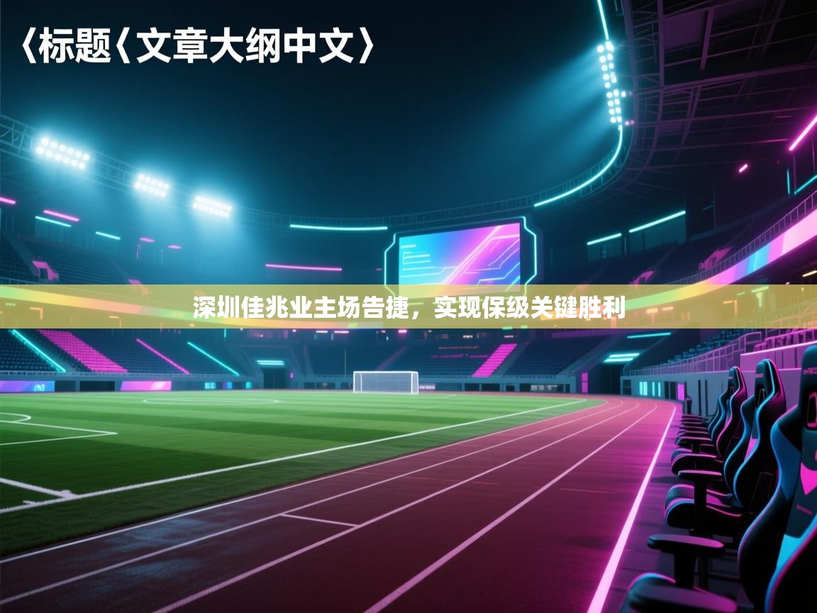 深圳佳兆业主场告捷，实现保级关键胜利