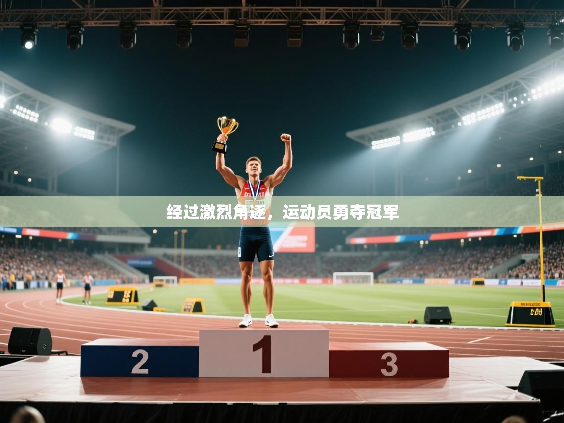 经过激烈角逐，运动员勇夺冠军